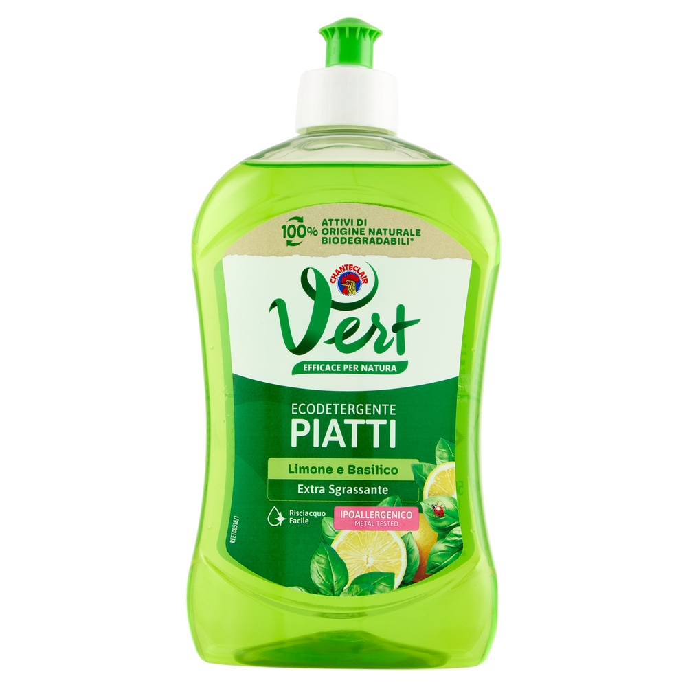 Vert di Chanteclair Piatti Limone e Basilico 500 ml